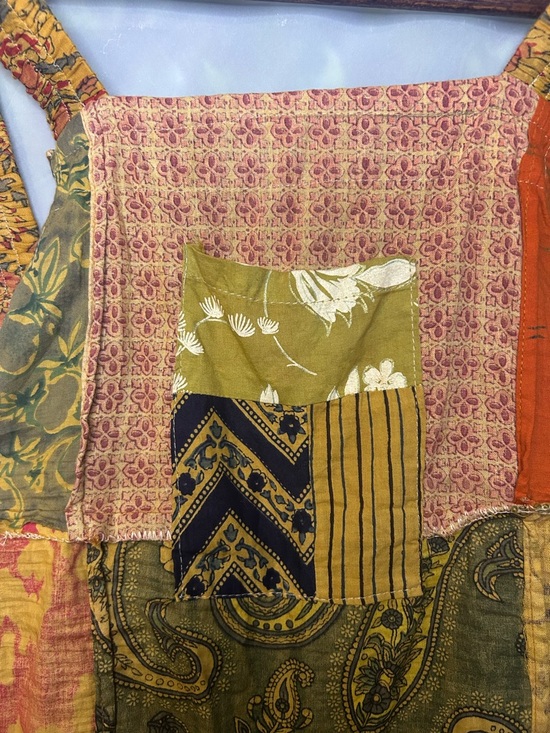 Colorful Patchwork Overalls - Picture 5 of 11